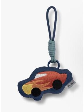 CALPAK Pluffy Bag Charm Car Kids Plush Backpack Clip APLF2501 NWT